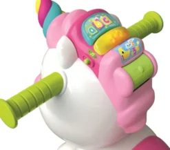 Baby Clementoni - Interactive Unicorn Ride On - 3-I-1 Gåbil
