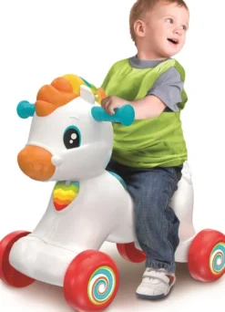 Baby Clementoni - Interactive Horse Ride On - 3-I-1 Gåbil