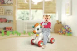 Baby Clementoni - Interactive Horse Ride On - 3-I-1 Gåbil