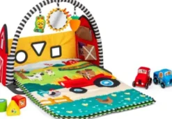 Baby Einstein - Busy Barnyard - Multifunktionelt Aktivitetstæppe
