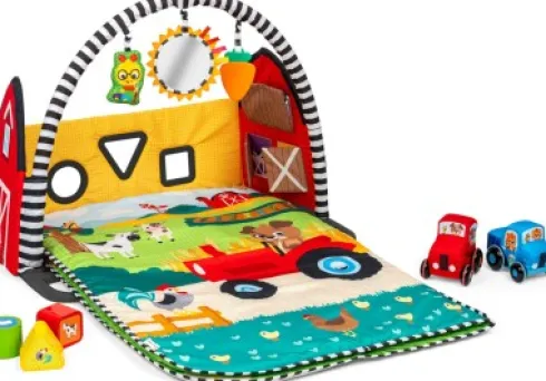 Baby Einstein - Busy Barnyard - Multifunktionelt Aktivitetstæppe