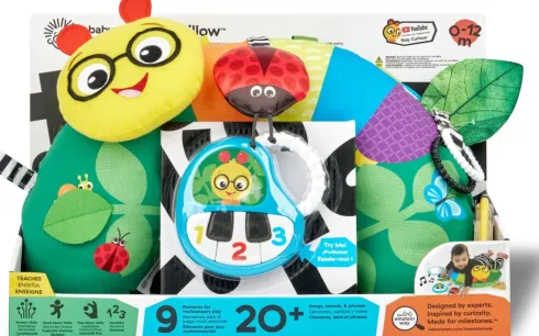 Baby Einstein - Cal-A-Pillow Tummy Time Aktivitetslegetøj
