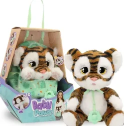 Baby Paws - Interaktiv Tiger Bamse Med Lyd