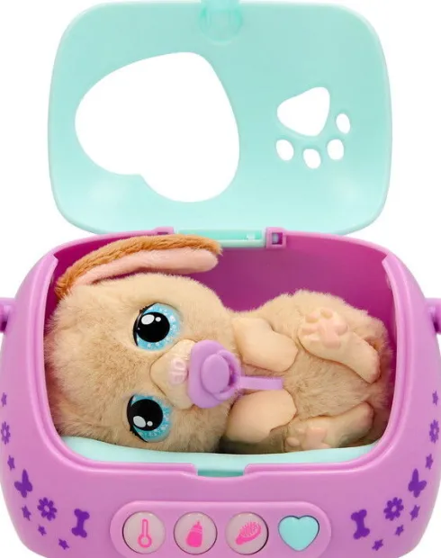 Baby Paws - Just Born - Interaktiv Hundehvalp Bamse - Lyd Og Lys