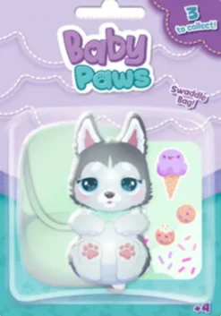 Baby Paws - Lille Samlefigur Med Sut - 7 CM - Assorteret