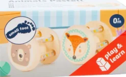 Babyrangler Med Dyr - Træ - 2 Stk - Small Foot
