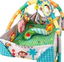 Babytrold - Aktivitetstæppe - Happy Space Play Gym 3I1