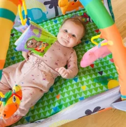 Babytrold - Aktivitetstæppe - Happy Space Play Gym 3I1