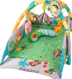 Babytrold - Aktivitetstæppe - Happy Space Play Gym 3I1