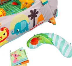 Babytrold - Aktivitetstæppe - Happy Space Play Gym 3I1