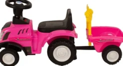 Babytrold - Gåbil - Traktor - Pink