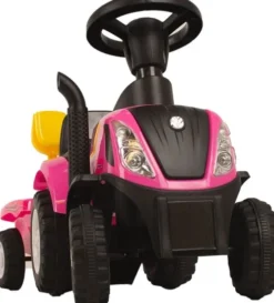 Babytrold - Gåbil - Traktor - Pink