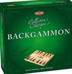 Backgammon Spil I Træ - Tactic