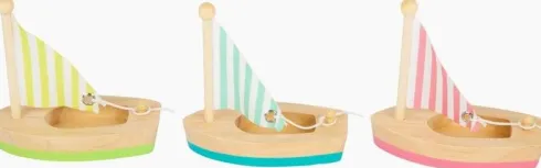 Badelegetøj Til Badekar - Sejlbåd - 3 Stk. - Small Foot
