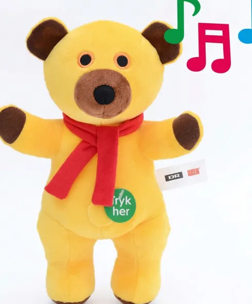Bamse Og Kylling - Talende Bamse - 25 CM