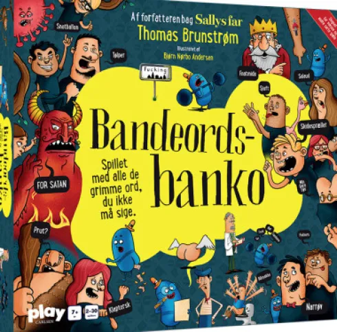 Bandeordsbanko - Brætspil Af Thomas Brunstrøm