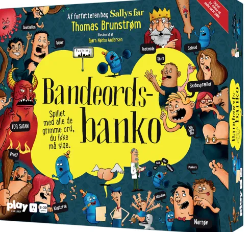 Bandeordsbanko - Brætspil Af Thomas Brunstrøm