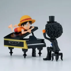 Banpresto - One Piece - Monkey D. Luffy & Brook - Collectable Figure Log Stories