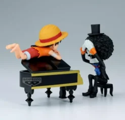 Banpresto - One Piece - Monkey D. Luffy & Brook - Collectable Figure Log Stories