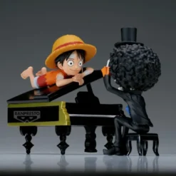 Banpresto - One Piece - Monkey D. Luffy & Brook - Collectable Figure Log Stories