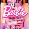 Barbie - Basic Dukke - Brunette - Pink Kjole - Mattel Hrh09