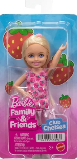 Barbie - Chelsea And Friends - Club Chelsea Dukke - Blond - Mattel Jjb33