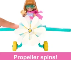 Barbie - Chelsea Can Be - Fly Og Dukke Legesæt