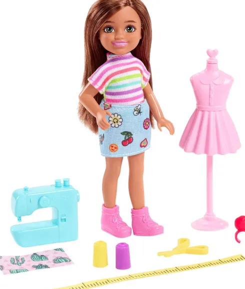 Barbie - Chelsea Career Dukke - Assorteret - Mattel Gtn86