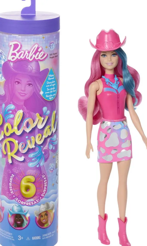Barbie - Color Reveal Dukke - Disco Stjerne