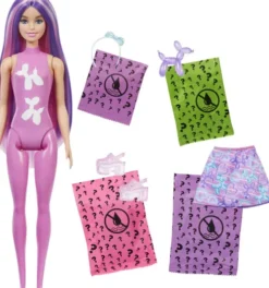Barbie - Color Reveal - Havfrue Farveskift Dukke - Mattel Jfy73