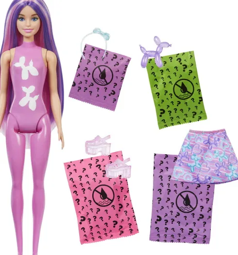 Barbie - Color Reveal - Havfrue Farveskift Dukke - Mattel Jfy73