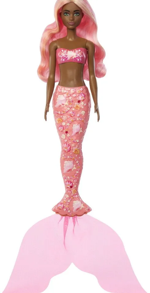 Barbie - Color Reveal - Havfrue Farveskift Dukke - Mattel Jfy73