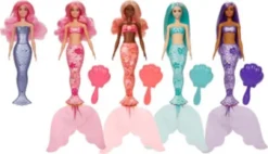 Barbie - Color Reveal - Havfrue Farveskift Dukke - Mattel Jfy73