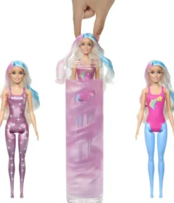 Barbie - Color Reveal 6 Surprises - Rainbow Galaxy - Mattel Hjx61
