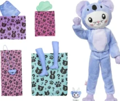 Barbie - Cutie Reveal Kostume - Bunny In Koala - Mattel Hrk26