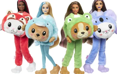 Barbie - Cutie Reveal Kostume - Bunny In Koala - Mattel Hrk26