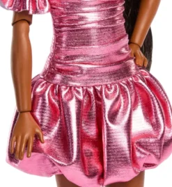 Barbie - Deluxe Dukke - Bubble Kjole - Sort