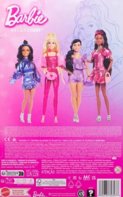Barbie - Deluxe Dukke - Bubble Kjole - Sort
