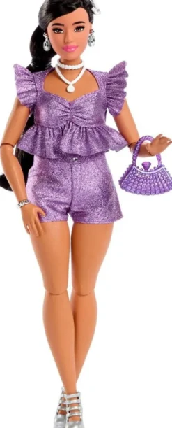 Barbie - Deluxe Dukke - Lilla Shorts Indian