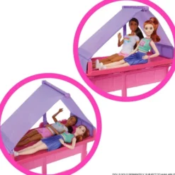 Barbie - Dream Camper Van Legesæt - Over 60 Tilbehørsdele
