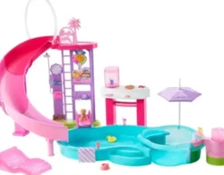 Barbie - Dream Pool Legesæt - Over 20 Dele