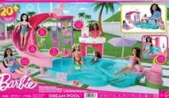 Barbie - Dream Pool Legesæt - Over 20 Dele