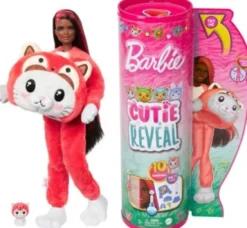 Barbie Dukke - Cutie Reveal - Kitty Red Panda - 10 Overraskelser