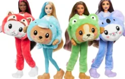 Barbie Dukke - Cutie Reveal - Kitty Red Panda - 10 Overraskelser