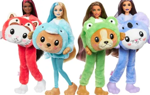 Barbie Dukke - Cutie Reveal - Kitty Red Panda - 10 Overraskelser