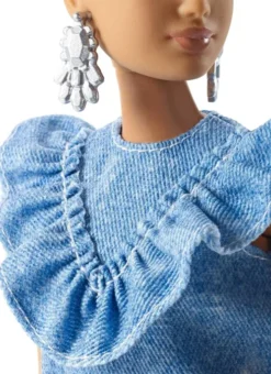 Barbie Dukke - Fashionista - Denim Kjole Curvy