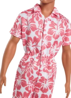 Barbie Dukke - Fashionista - Ken - Trendy Kedeldragt Med Print