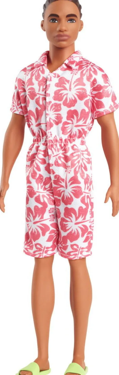 Barbie Dukke - Fashionista - Ken - Trendy Kedeldragt Med Print