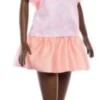 Barbie Dukke - Fashionista - Peach Puffy