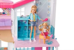 Barbie Dukkehus - Malibu Hus Legesæt Med Tilbehør
